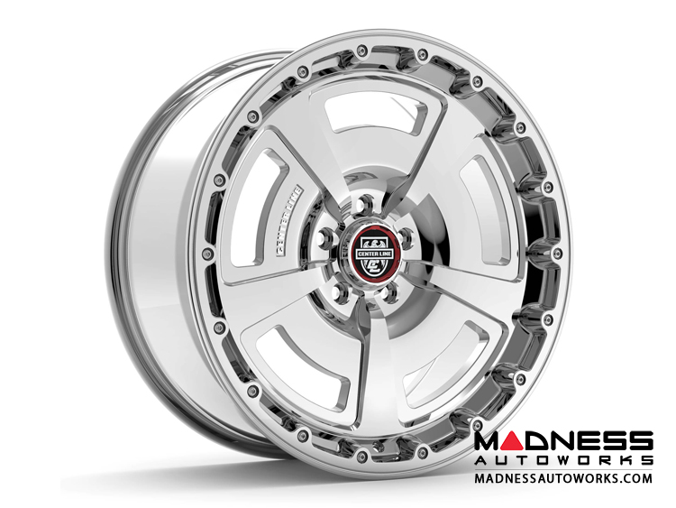 Custom Wheels by Centerline Alloy - MM2MS - Gloss Silver w/ Machined Face